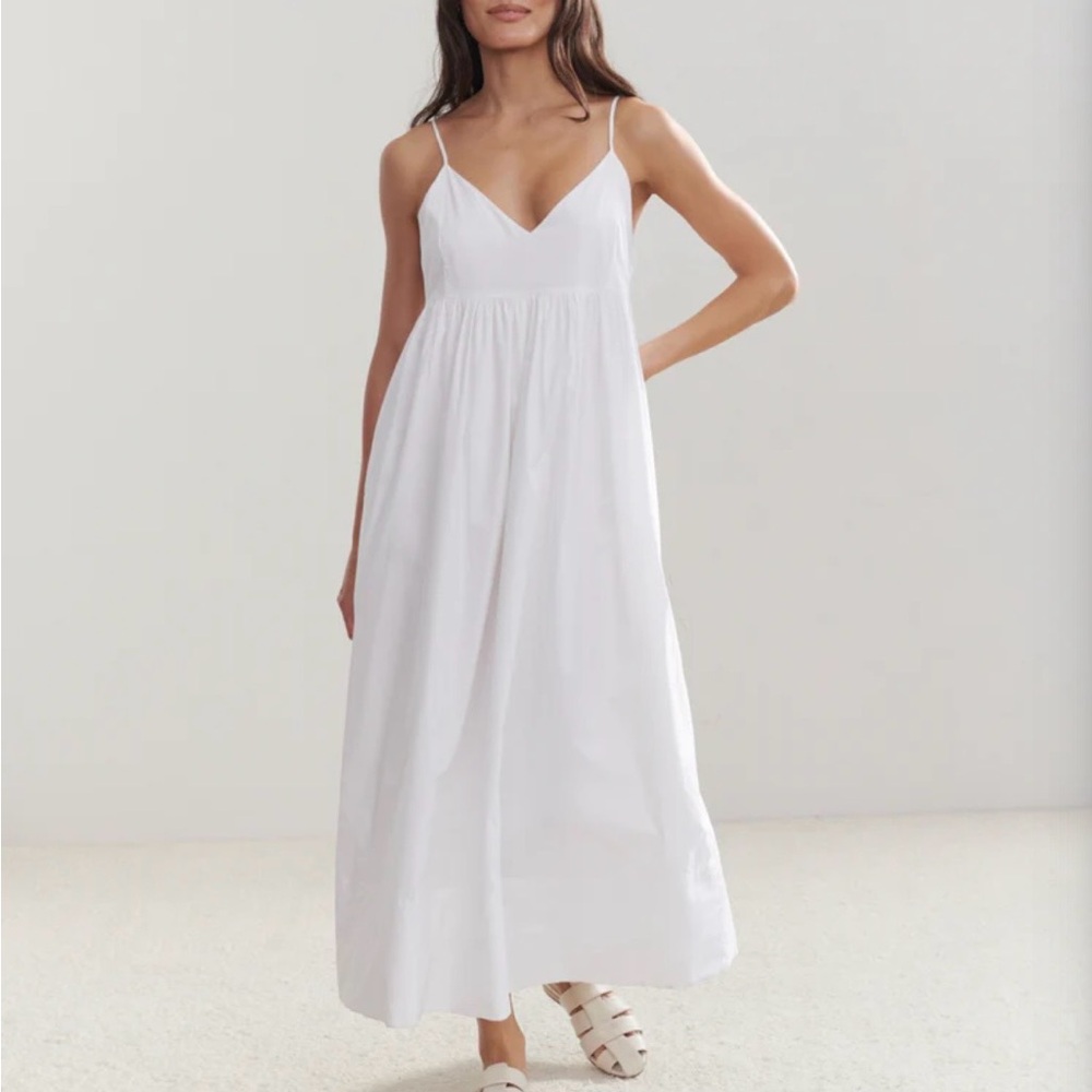 Jenni Kayne cove maxi dress L cotton